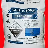 Сода каустическая чешуированная марка ТР 25 кг / СТО 00203312-017-2011