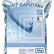 Соль таблетированная BWT Sanitabs, 8 кг (дезинфекция диоксидом хлора) / 94241