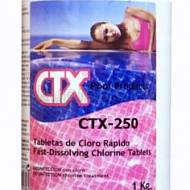 CTX-250 Быстрорастворимый стабилизированный хлор в таблетках 20гр., 1кг /03142