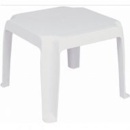 Столик пластиковый Zambak, белый, (код 240)